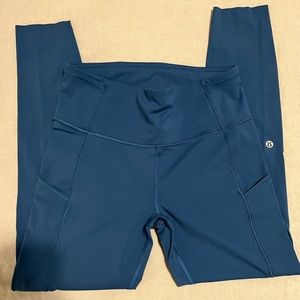 Lululemon Fast and Free Leggings. Size 8